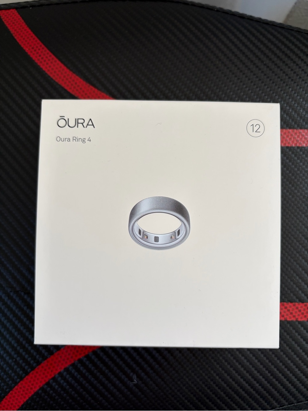 Oura Ring 4 Brushed Silver/Argent brossé